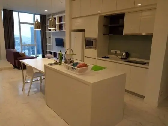 Executive Daire, 2 Yatak Odası, Küçük Mutfak, Şehir Manzaralı