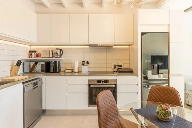 Luxury Apart Daire, 1 Yatak Odası, Mutfak, Dağ Manzaralı