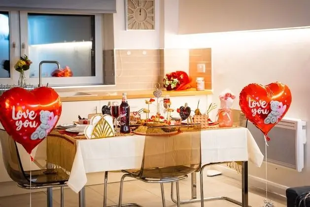 Luxury Apart Daire, Banyolu/Duşlu, Park Manzaralı (Romantic )