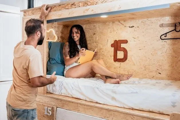 Ortak Ranzalı Oda, Karma Ranzalı Oda, Sigara İçilmez (6 Beds)