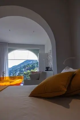 Family Dört Kişilik Oda, Banyolu/Duşlu, Deniz Manzaralı (Family Suite Positano)