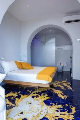 Family Dört Kişilik Oda, Banyolu/Duşlu, Deniz Manzaralı (Family Suite Positano)