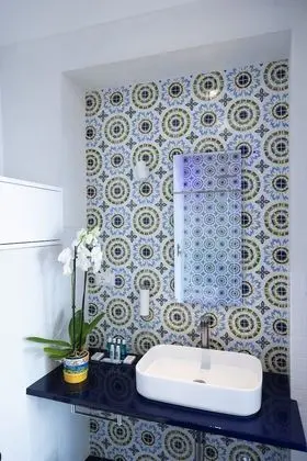 Family Dört Kişilik Oda, Banyolu/Duşlu, Deniz Manzaralı (Family Suite Positano)