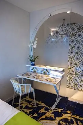 Family Dört Kişilik Oda, Banyolu/Duşlu, Deniz Manzaralı (Family Suite Positano)