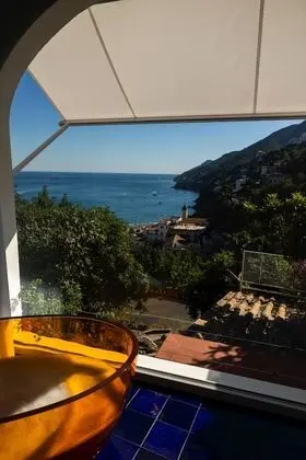 Family Dört Kişilik Oda, Banyolu/Duşlu, Deniz Manzaralı (Family Suite Positano)