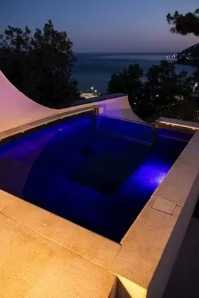 Family Dört Kişilik Oda, Banyolu/Duşlu, Deniz Manzaralı (Family Suite Positano)