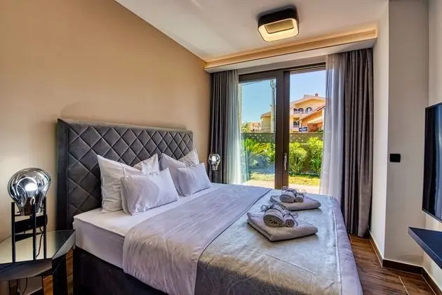 Luxury Apart Daire, 1 Yatak Odası, Sıcak Su Havuzu, Deniz Manzaralı