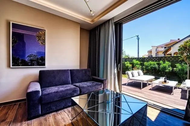 Luxury Apart Daire, 1 Yatak Odası, Sıcak Su Havuzu, Deniz Manzaralı