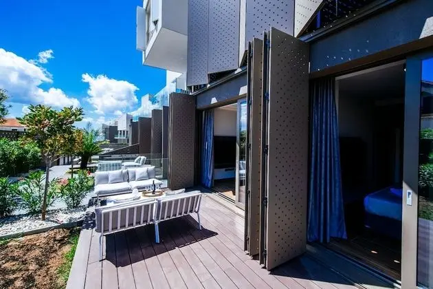 Luxury Apart Daire, 1 Yatak Odası, Sıcak Su Havuzu, Deniz Manzaralı