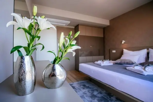 Deluxe Apart Daire, 1 Yatak Odası, Havuz Kullanımı, Deniz Manzaralı