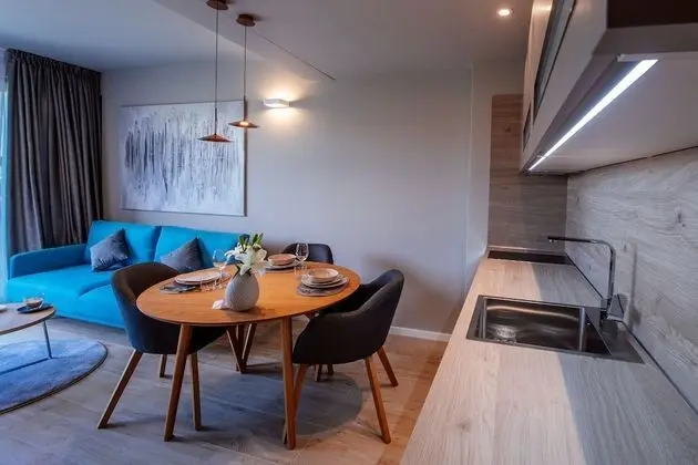 Deluxe Apart Daire, 1 Yatak Odası, Havuz Kullanımı, Deniz Manzaralı