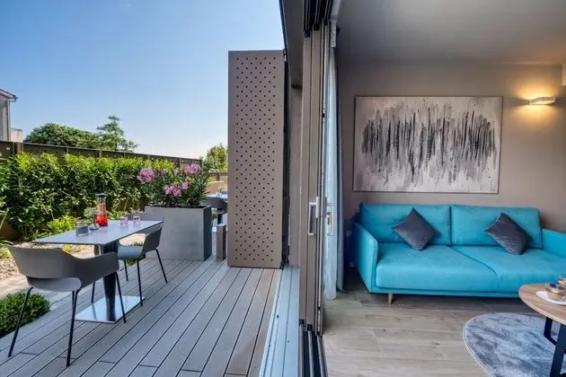 Deluxe Apart Daire, 1 Yatak Odası, Havuz Kullanımı, Deniz Manzaralı