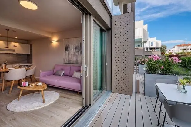 Design Apart Daire, 1 Yatak Odası, Havuz Kullanımı, Deniz Manzaralı