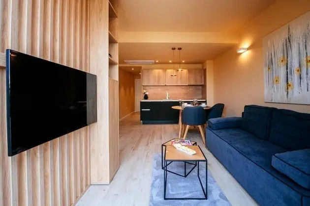 Premium Apart Daire, 1 Yatak Odası, Havuz Kullanımı, Deniz Manzaralı