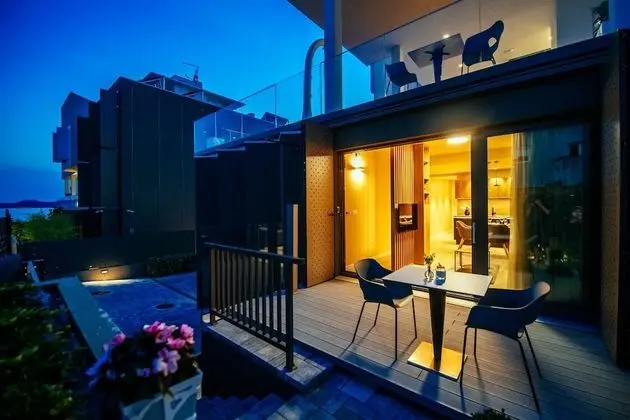 Premium Apart Daire, 1 Yatak Odası, Havuz Kullanımı, Deniz Manzaralı