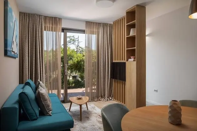 Deluxe Apart Daire, 1 Yatak Odası, Havuz Kullanımı, Deniz Manzaralı