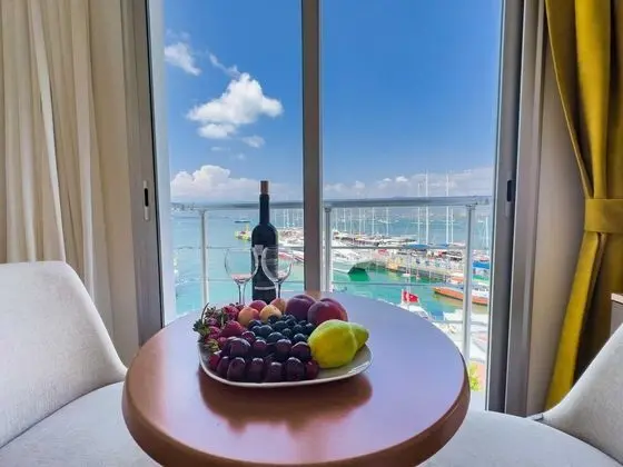 Standart Double Oda,Deniz ve Şehir Manzaralı,Non-Smoking Room