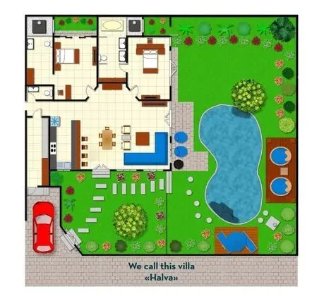 Superior Villa, 2 Yatak Odası