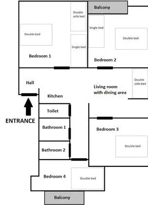 Design Apart Daire, Balkon (8)