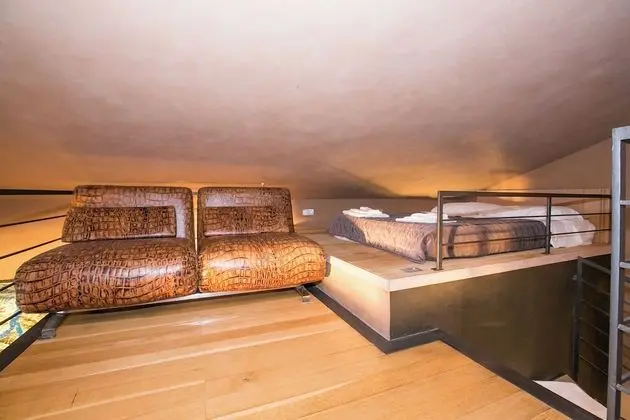 Family Apart Daire, Birden Çok Yatak, Buzdolabı ve Mikrodalga (Della Fontana Penthouse)