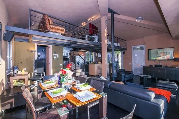 Family Apart Daire, Birden Çok Yatak, Buzdolabı ve Mikrodalga (Della Fontana Penthouse)