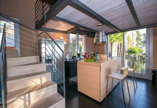 Family Apart Daire, Birden Çok Yatak, Buzdolabı ve Mikrodalga (Della Fontana Penthouse)