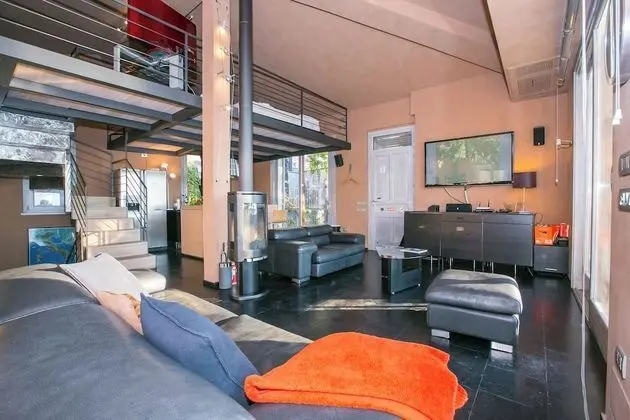 Family Apart Daire, Birden Çok Yatak, Buzdolabı ve Mikrodalga (Della Fontana Penthouse)