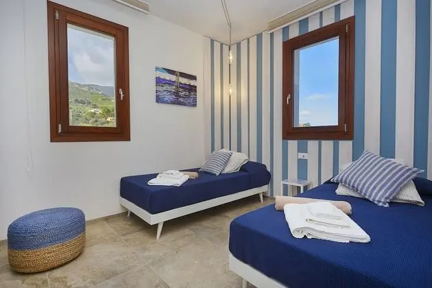 Deluxe Villa, 3 Yatak Odası, Kişiye Özel Havuzlu, Deniz Manzaralı