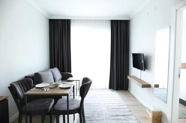 1 + 1 Daire, Bahçe veya Sokak Manzaralı, Klimalı