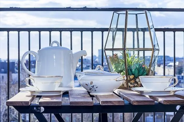 Deluxe Apart Daire, 1 Çift Kişilik Yatak, Şehir Manzaralı
