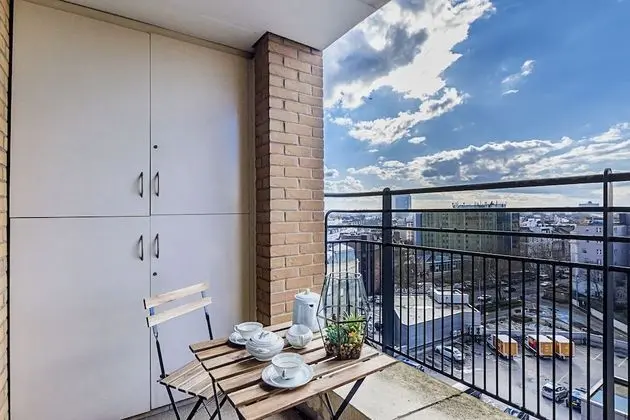 Deluxe Apart Daire, 1 Çift Kişilik Yatak, Şehir Manzaralı
