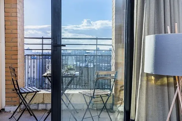 Deluxe Apart Daire, 1 Çift Kişilik Yatak, Şehir Manzaralı