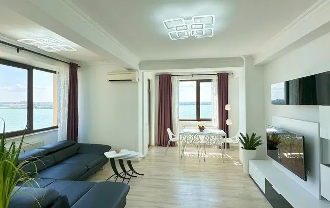 Deluxe Apart Daire, 2 Yatak Odası, Göl Manzaralı, Göl Kenarı