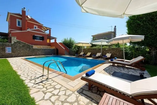 Villa, 4 Yatak Odası, Balkon