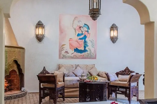 Deluxe Süit, 1 Büyük (Queen) Boy Yatak, Veranda, Avlu Manzaralı