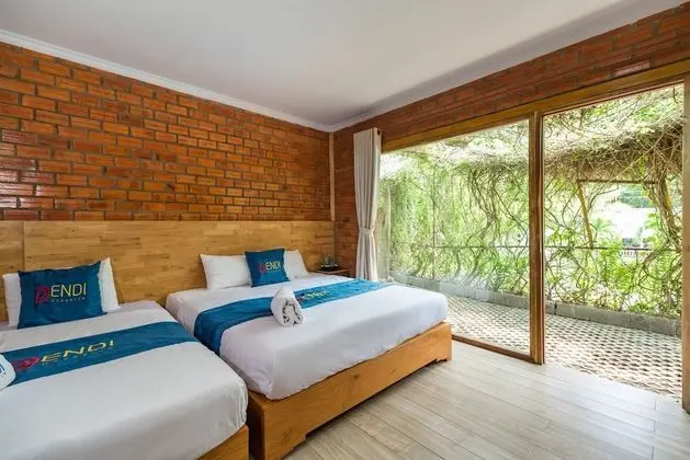 Bungalov, Bahçe Manzaralı (Triple with)