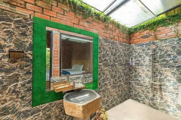 Bungalov, Bahçe Manzaralı (Twin)