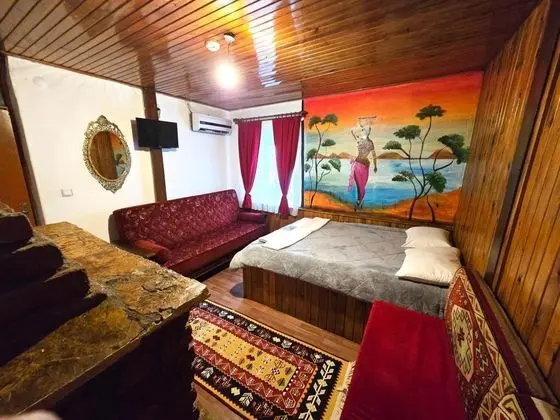 Standart Geniş Oda, Bahçe Manzaralı, Şömineli