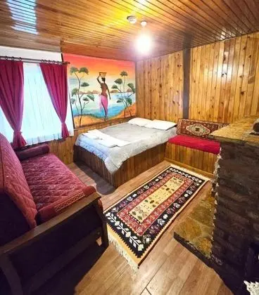 Standart Geniş Oda, Bahçe Manzaralı, Şömineli