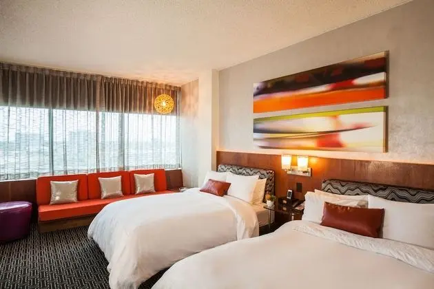 Deluxe Oda, 2 Çift Kişilik Yatak, Şehir Manzaralı