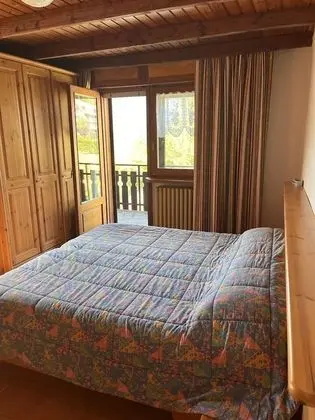 Camera Classic con letto matrimoniale o 2 letti singoli vista montagna