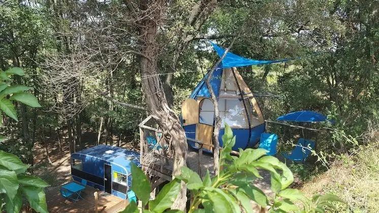 Ağaç Ev (La Goutte d'O et sa Caravane)