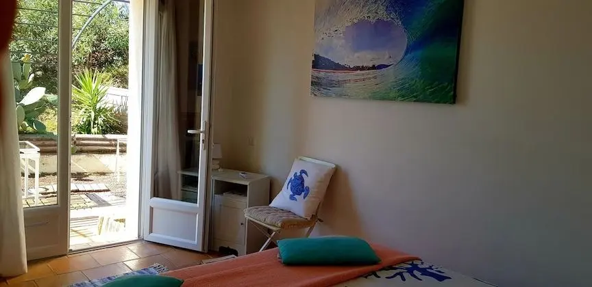 Comfort Tek Büyük Yataklı Oda, Bahçe Manzaralı (Tortue)