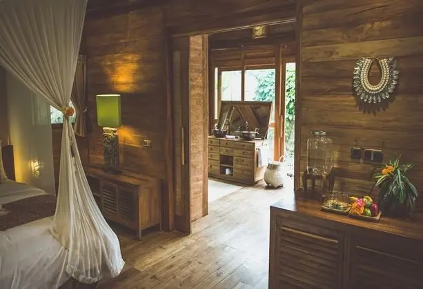 Deluxe Bungalov, 1 Yatak Odası, Havuz Manzaralı (Joglo)