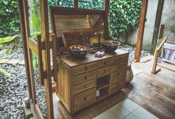Deluxe Bungalov, 1 Yatak Odası, Havuz Manzaralı (Joglo)