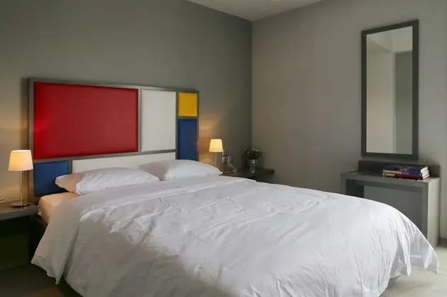 Üç Kişilik Oda, Balkon, Bahçe Manzaralı