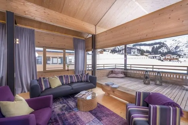 Luxury Chalet Purple