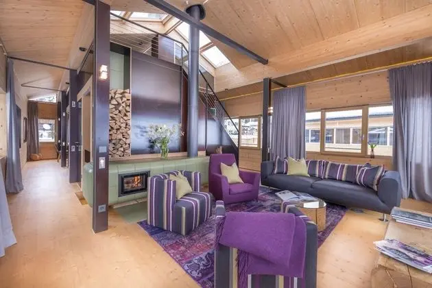 Luxury Chalet Purple