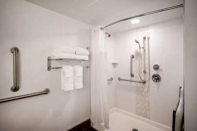Standard Oda, 2 Büyük (Queen) Boy Yatak, Engellilere Uygun (Mobility, Roll-in Shower)