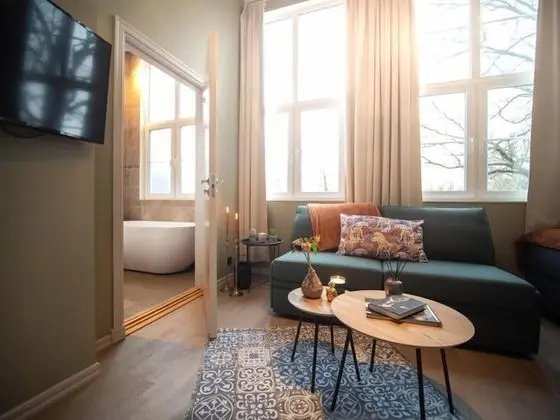 Premium Tek Büyük Yataklı Oda, 2 Tek Kişilik Yatak, Sigara İçilmez, Bahçe Manzaralı